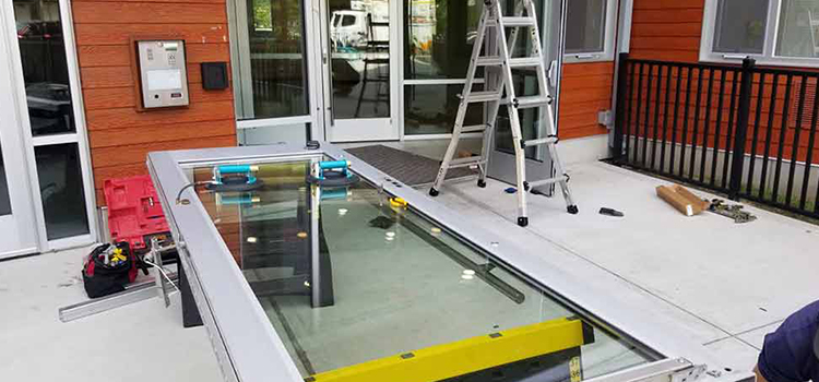 storefront door glass replacement Lennox